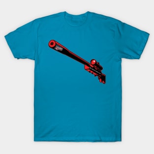 Punchado Sniper Rifle Blank Text, v. Code Red T-Shirt